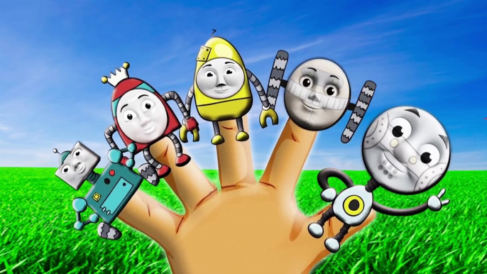 THOMAS And Friends Finger Family Robots Daddy Finger Song Nursery Rhymes Cookie Tv Video