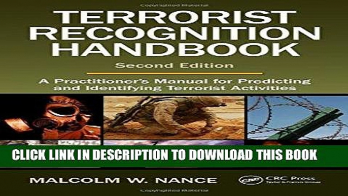 [FREE] Ebook Terrorist Recognition Handbook: A Practitioner s Manual for Predicting and