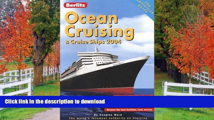 FAVORITE BOOK  Berlitz Ocean Cruising   Cruise Ships (Berlitz Complete Guide to Cruising   Cruise