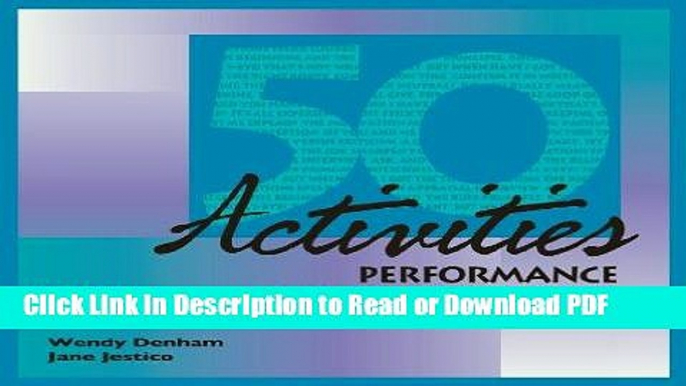 Download 50 Activities for Performance Appraisal Training (50 Activities Series) Ebook Online