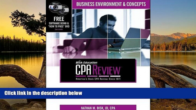 Buy Nathan M. Bisk Bisk CPA Review: Business Environment   Concepts - 38th Edition 2009-2010