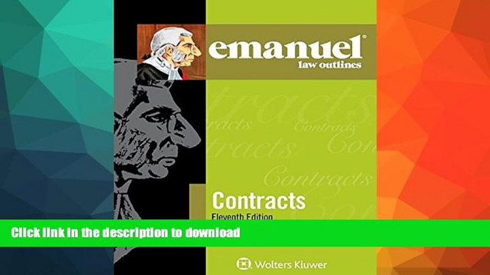 READ PDF Emanuel Law Outline: Contracts (Emanuel Law Outlines) READ EBOOK