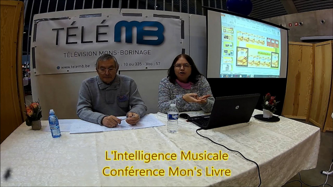 L'Intelligence Musicale Conférence Mon's Livre 27-11-2016 Colette et Michel Mourey