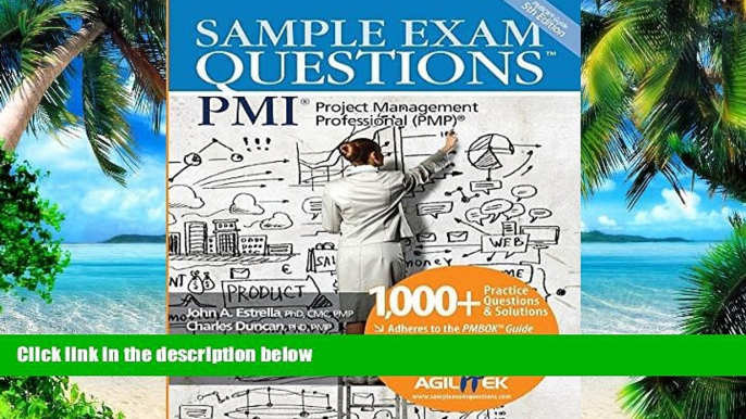 Best Price By Charles Duncan Sample Exam Questions: PMI Project Management Professional (PMP) (5th