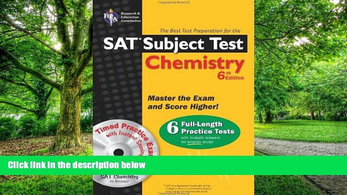 Best Price SAT Subject Testâ„¢: Chemistry with CD (SAT PSAT ACT (College Admission) Prep) The