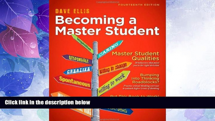 Price Becoming a Master Student (Textbook-specific CSFI) Dave Ellis On Audio