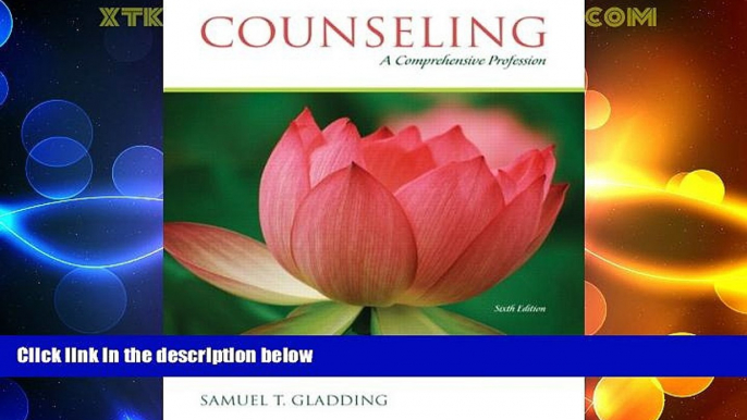 Price Counseling: A Comprehensive Profession (6th Edition) Samuel T. Gladding On Audio