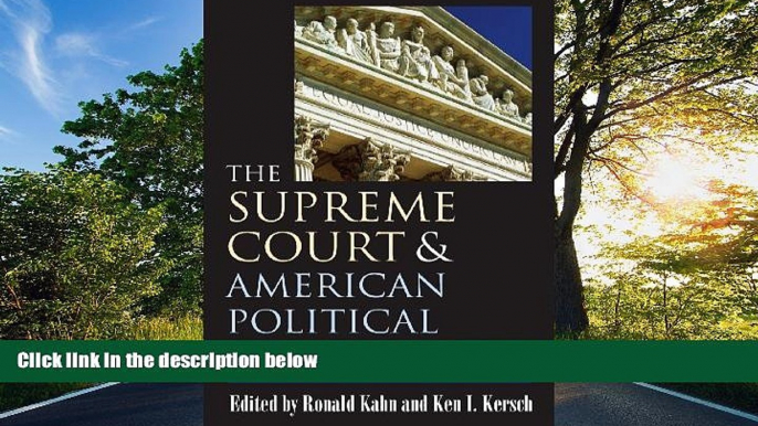 FAVORIT BOOK The Supreme Court and American Political Development  BOOOK ONLINE