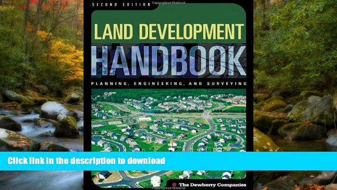 FAVORIT BOOK Land Development Handbook (Handbook) READ NOW PDF ONLINE