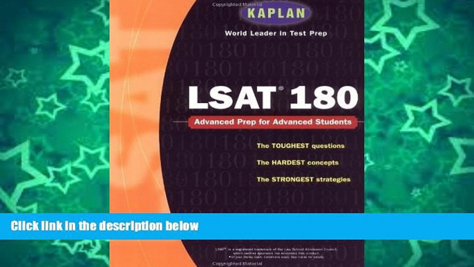 Pre Order Kaplan LSAT 180 Kaplan mp3