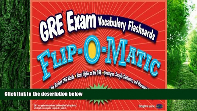 Price Kaplan GRE Exam Vocabulary Flashcards Flip-O-Matic A To J Kaplan For Kindle