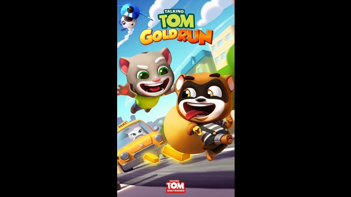 TALKING TOM GOLD RUN ✔ CATCH THE RACCOON HALLOWEEN MISSION BENS HOME UPGRADE Games For Kids