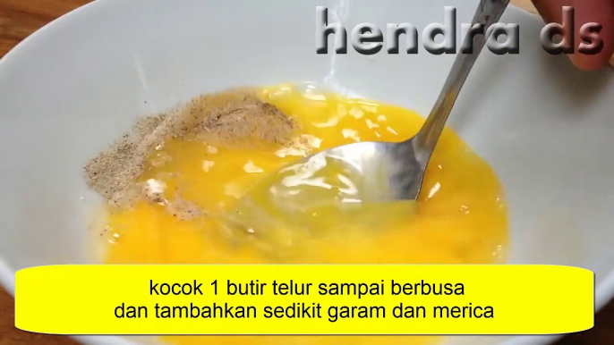 RESEP DAN CARA MEMBUAT SATE TELUR GULUNG MUDAH (RESEP JAJANAN SEKOLAH)