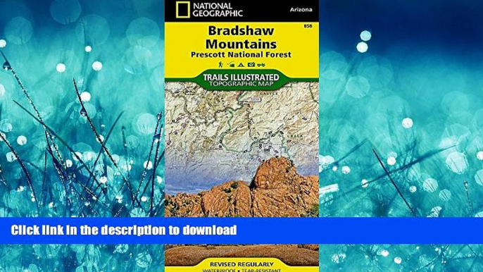 FAVORIT BOOK Bradshaw Mountains [Prescott National Forest] (National Geographic Trails Illustrated