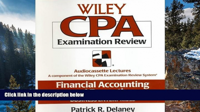 Buy Patrick R. Delaney Financial Accounting and Reporting: Business Enterprises 1999, Wiley CPA