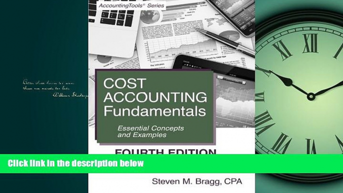 EBOOK ONLINE  Cost Accounting Fundamentals: Fourth Edition: Essential Concepts and Examples READ