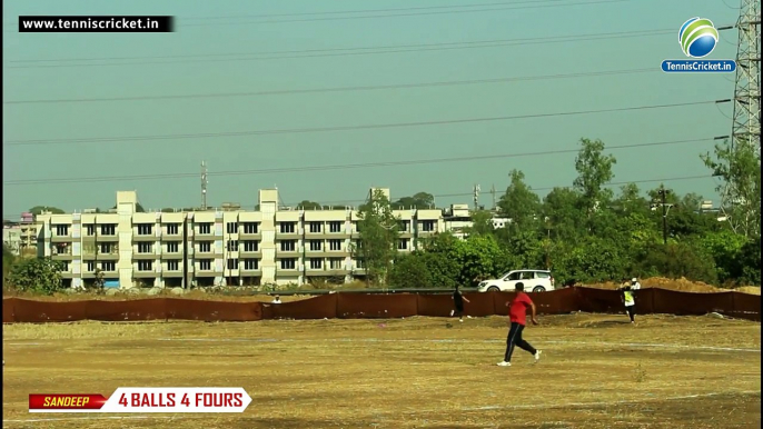 4 Balls 4 Fours | Sandeep (NR Sports) | Batting | Ekta Cup 2016, Padgha | Bhiwandi