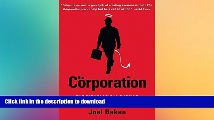 READ  The Corporation: The Pathological Pursuit of Profit and Power FULL ONLINE