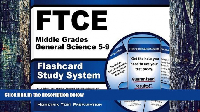 Price FTCE Middle Grades General Science 5-9 Flashcard Study System: FTCE Test Practice