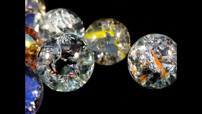 How to make oven baked marbles -fried marbles