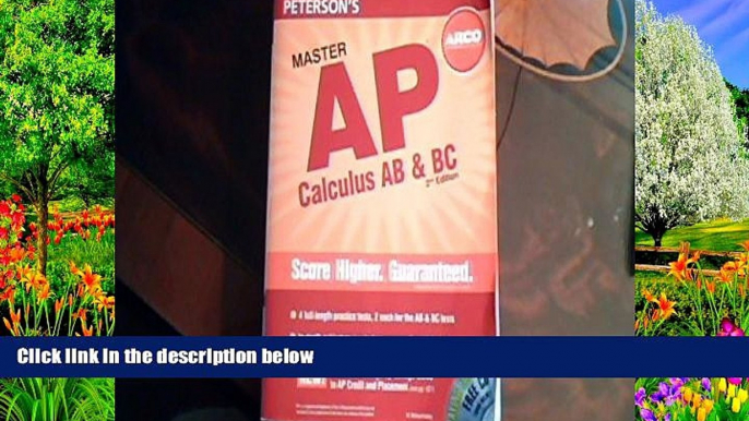 Online W Michael Kelley Master the AP Calculus AB   BC, 2nd Edition (Peterson s Ap Calculus) Full