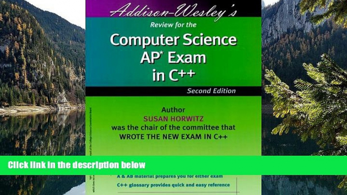 Buy Susan Horwitz Addison Wesley s Review for the Computer Science AP Exam in C++ Full Book