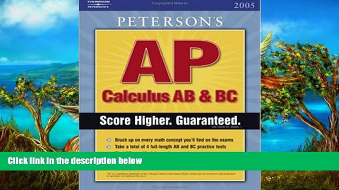 Buy Peterson s Master the AP Calculus AB   BC, 1st edition (Peterson s AP Calculus AB   BC)