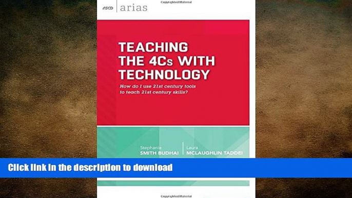 Pre Order Teaching the 4Cs with Technology: How do I use 21st century tools to teach 21st century