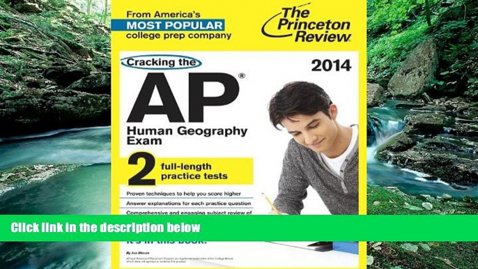 Buy Princeton Review Cracking the AP Human Geography Exam, 2014 Edition (College Test Preparation)