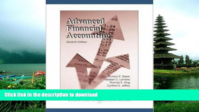 Hardcover Advanced Financial Accounting On Book