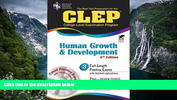 Online Patricia Heindel PhD CLEP Human Growth and Development 8th Ed. (CLEP Test Preparation) Full