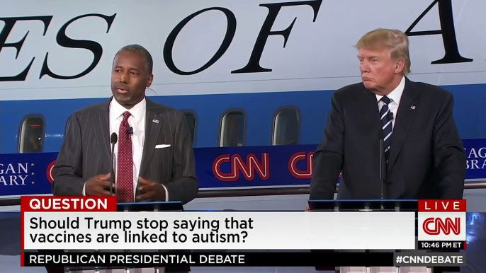 Ben Carson and Donald Trump funny moment