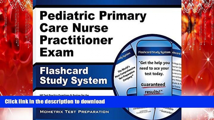 Hardcover Pediatric Primary Care Nurse Practitioner Exam Flashcard Study System: NP Test Practice