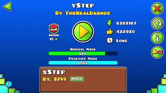 Geometry Dash - YStep By TheRealDarnoc [Easy Demon]