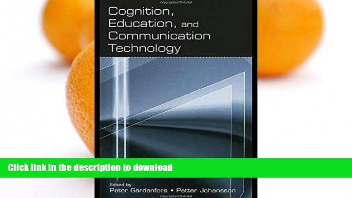 FAVORIT BOOK Cognition, Education, and Communication Technology READ EBOOK