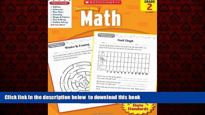 PDF Scholastic Scholastic Success with Math, Grade 2 (Scholastic Success with Workbooks: Math)