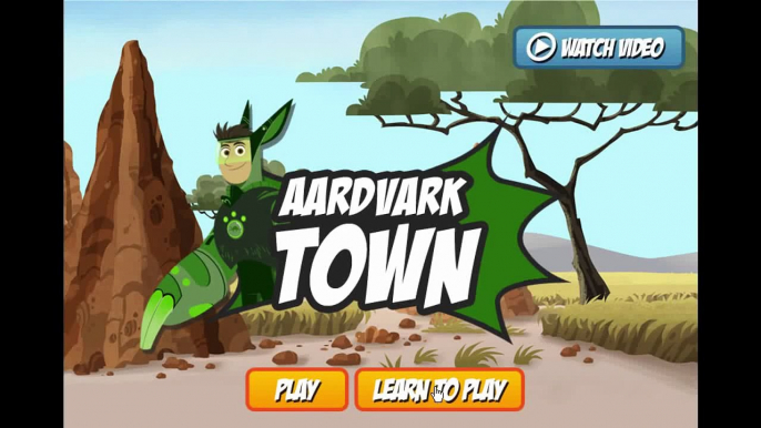 Wild Kratts Aardvark Town Cartoon Animation PBS Kids Game Play Walkthrough