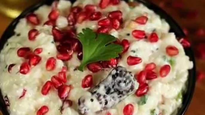 curd rice recipe _ mosaranna recipe _ thayir sadam recipe