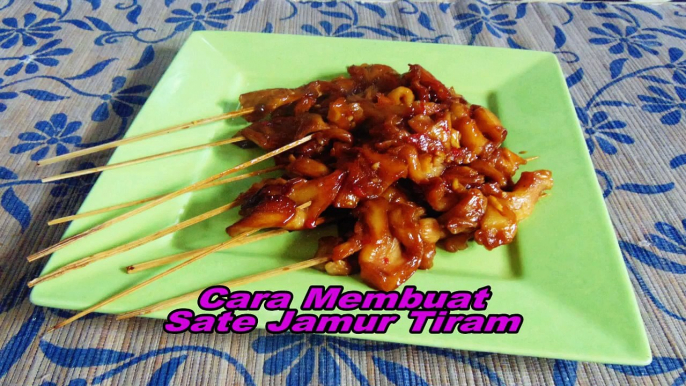 Resep Cara Membuat Sate Jamur Tiram Simpel dan Mudah