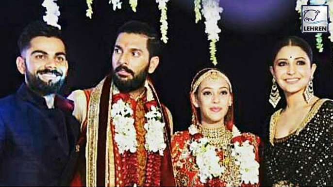 Virat Kohli & Anushka Sharma Attend Yuvraj Singh's Wedding