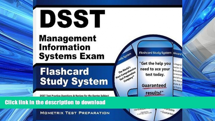 Read Book DSST Management Information Systems Exam Flashcard Study System: DSST Test Practice