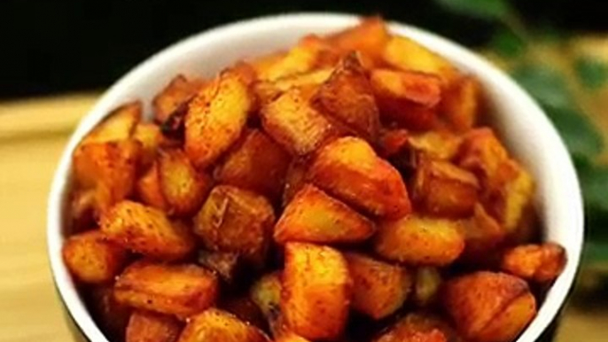 aloo fry recipe _ potato fry recipe _ fried potato recipe