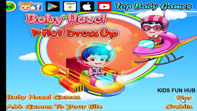 Baby Hazel Pilot Dressup Games - Baby Hazel Games for Kids