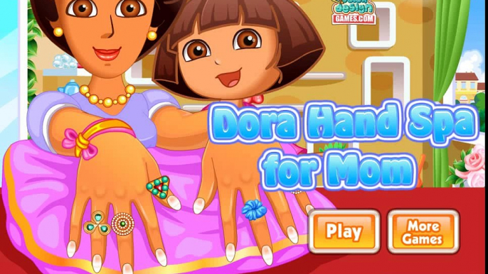 Dora The Explorer Games - Dora Hand Spa for Mom on Mothers Day - Kids Games in HD new