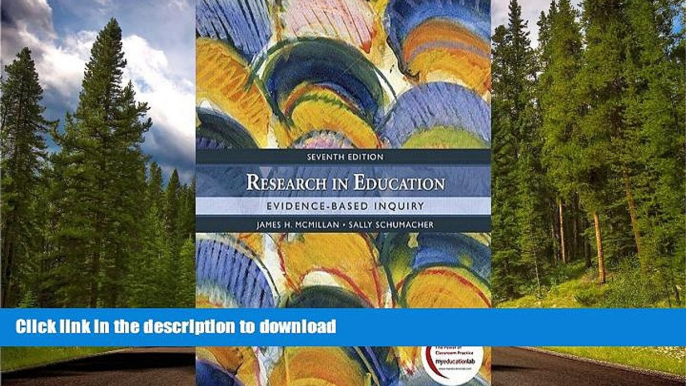 Hardcover Research in Education: Evidence-Based Inquiry Kindle eBooks