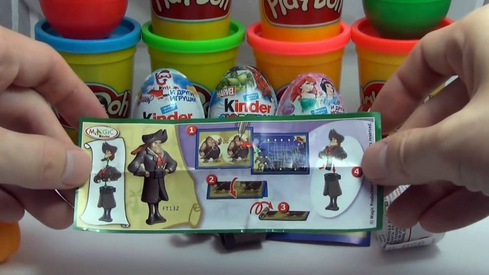 4 Kinder Surprise Eggs - Kinder Surprise Marvel, Kinder Surprise Kinderino sport - 4 Киндер Сюрприза