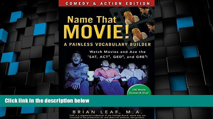 Best Price Name That Movie! A Painless Vocabulary Builder Comedy   Action Edition: Watch Movies