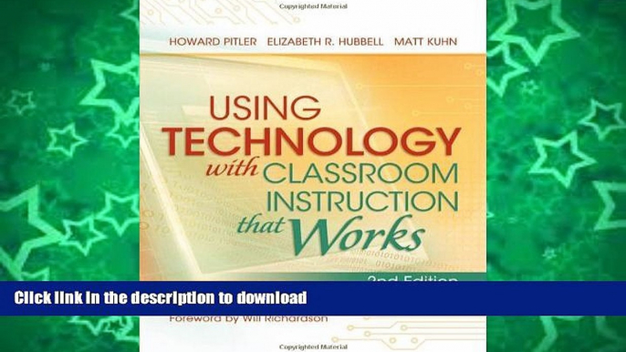 READ Using Technology with Classroom Instruction That Works, 2nd Edition Kindle eBooks