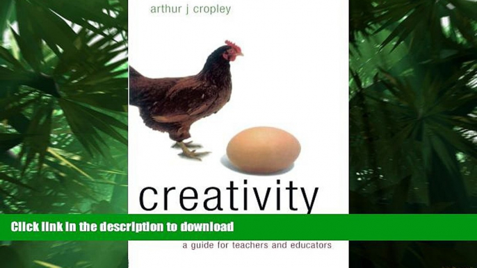 Epub Creativity in Education   Learning Full Book