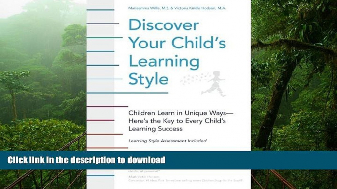 Pre Order Discover Your Child s Learning Style On Book